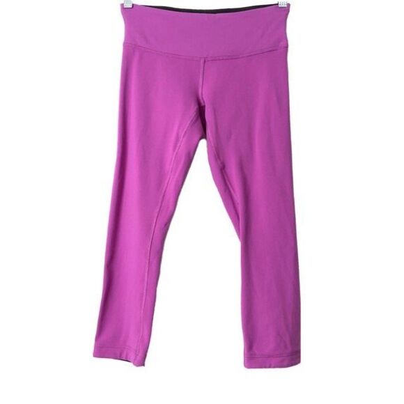 Lululemon Athletica Pull-on Cropped Leggings 6 - Picture 1 of 5